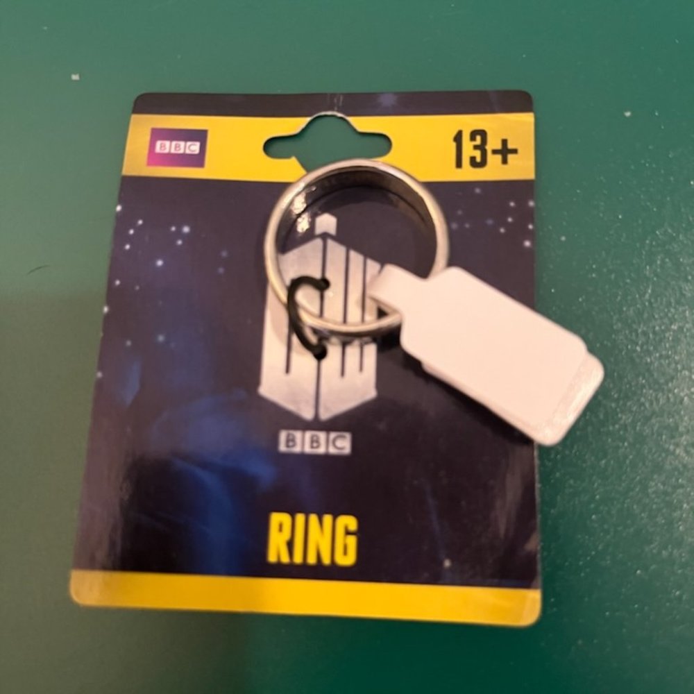 Doctor Who Companion Ring  Size 11